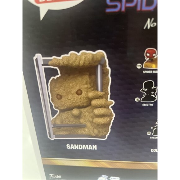 Funko POP Deluxe: SANDMAN #1181 Spider-Man No Way Home 2023 Target Con Exclusive - Picture 4 of 7